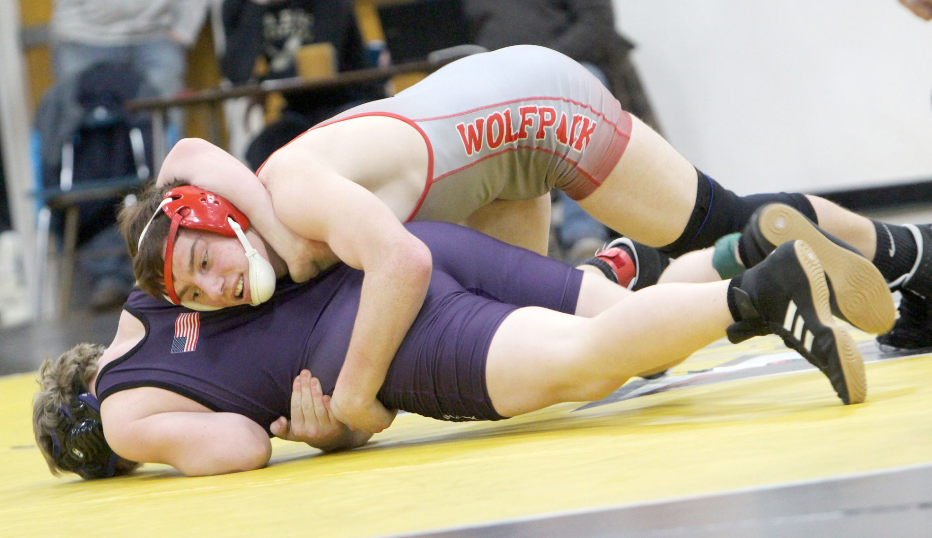 Division 3 wrestling regionals at Cadott 2-9-19